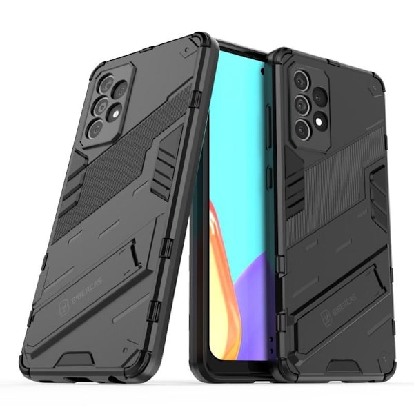 Samsung A23 5G stødsikkert cover med Kickstand ThinArmor V2 Svart