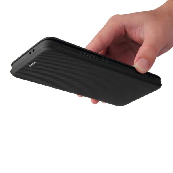Xiaomi Mi 11 Flip Case -korttipaikka CarbonDreams Black