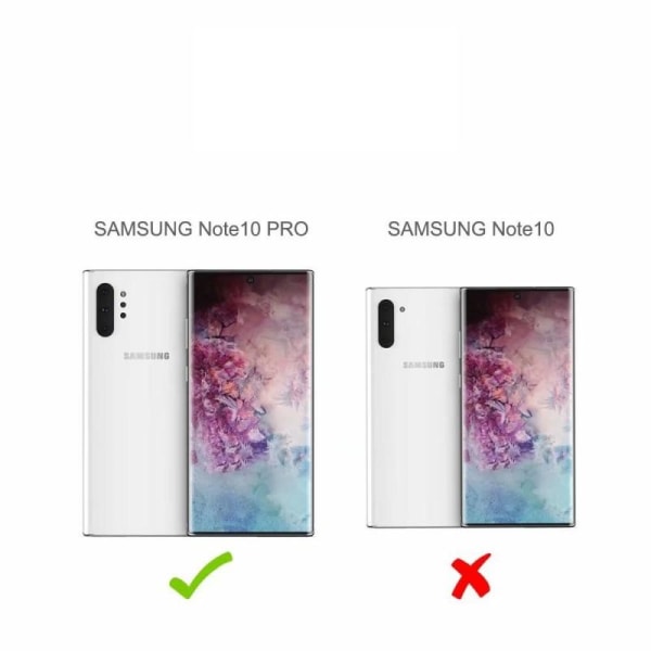 Samsung Note 10 Plus Heltäckande Vattentät Premium Skal - 2m Transparent