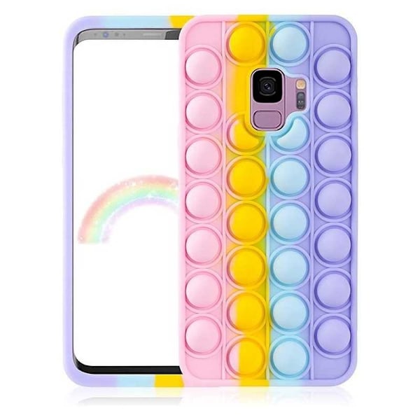 Samsung S9 beskyttelsescover Fidget Toy Pop-It V2 Multicolor