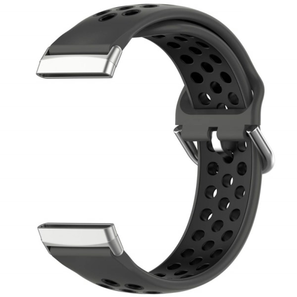 Fitbit Versa 3 / Versa 4 / Sense 2 Stilig sportsarmbånd Runnr Black