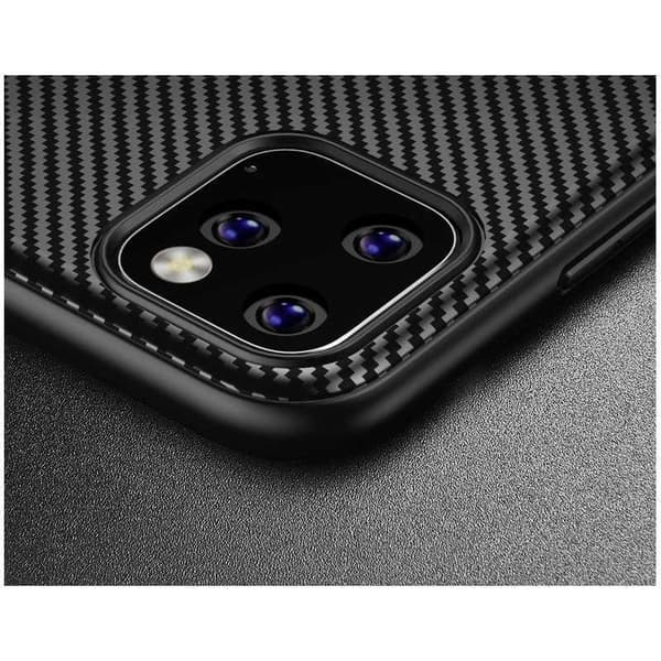 iPhone 11 Stöttåligt Mobilskal FullCarbon Svart