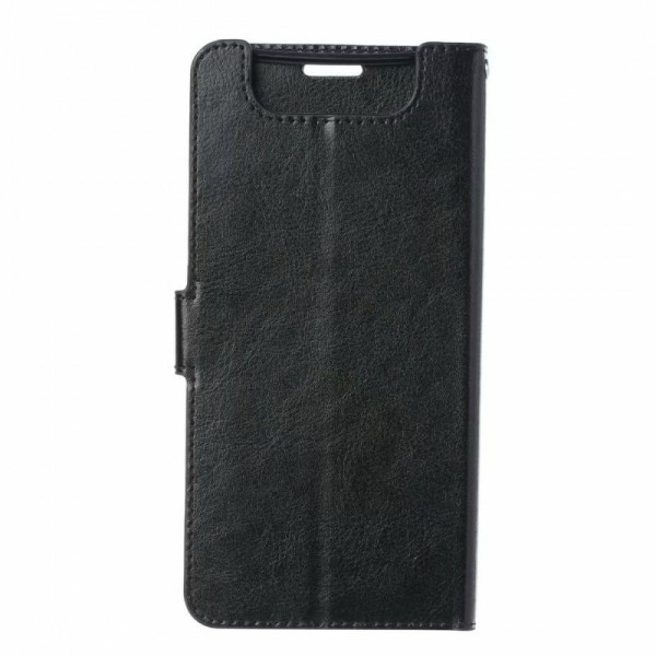 Samsung A80 lompakkokotelo PU-nahkaa, 4 osastoa Black