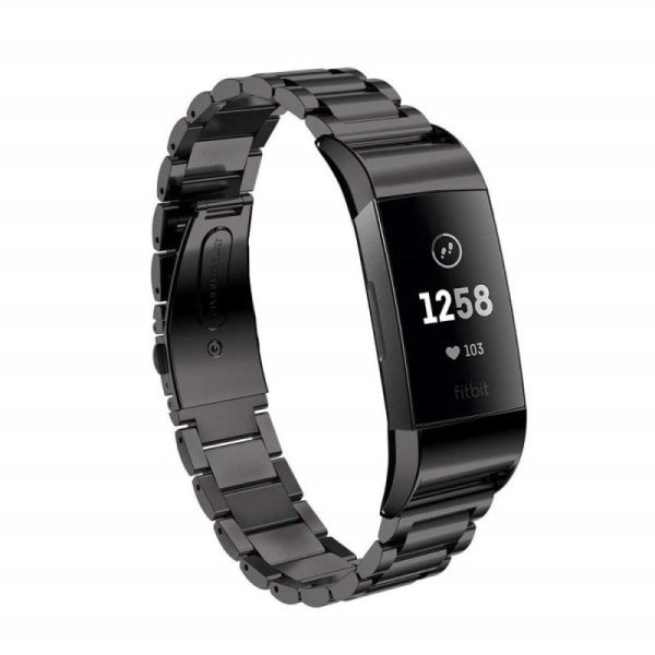 Metallarmbånd Fitbit Charge 4 Black Black