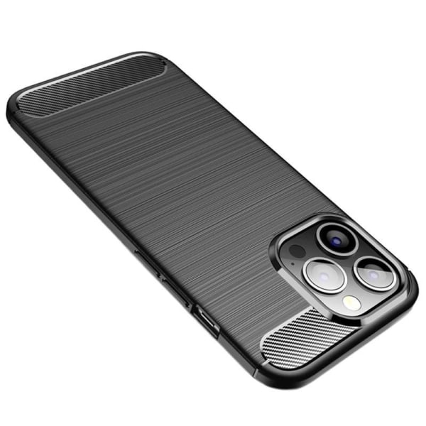 iPhone 14 Pro Støtsikker Slim Cover FullCarbon V4 Black