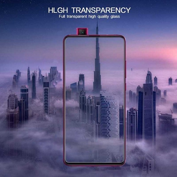 Xiaomi Mi 9T Pro Hærdet glas 0,26mm 2,5D 9H Transparent