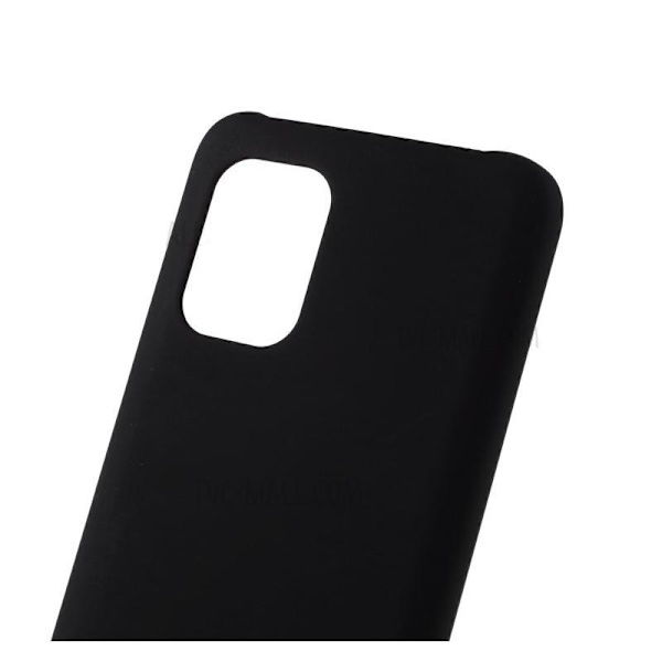 Samsung A02s Ultratunn Gummibelagd Mattsvart Skal Basic® V2 Black