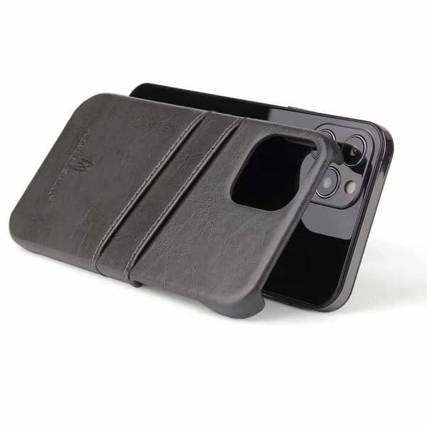 iPhone 12 Mini Iskunvaimennuskorttikotelo Retro Black