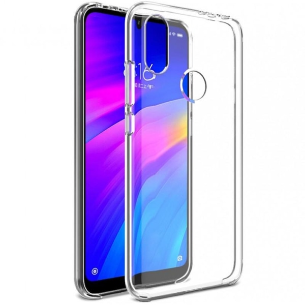 Redmi Note 7 Stötdämpande Skal Glassback Transparent