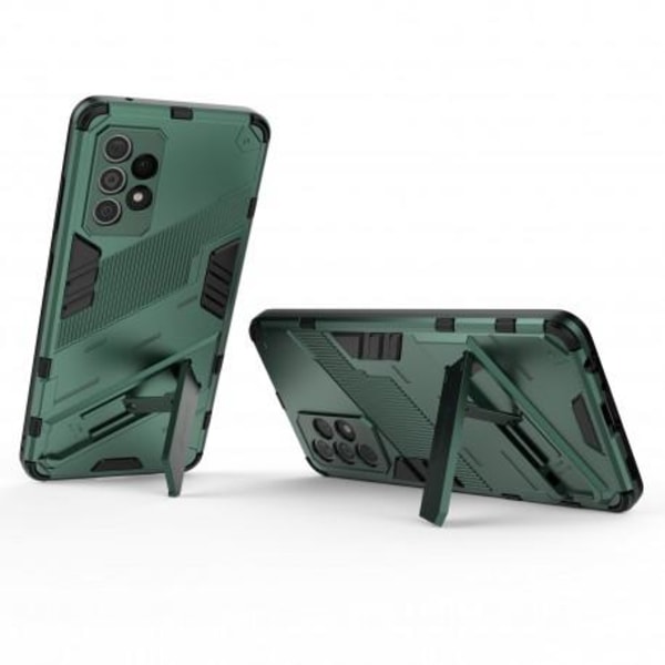 Samsung A52/A52s 4G/5G Stöttåligt Skal med Kickstand ThinArmor® V2 Dark green