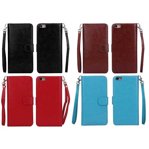 Samsung J1 Practical Wallet Case med 11-bakke Array Svart