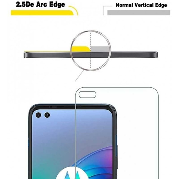 2-PACK Motorola Moto G100 Härdat glas 0.26mm 2.5D 9H Transparent