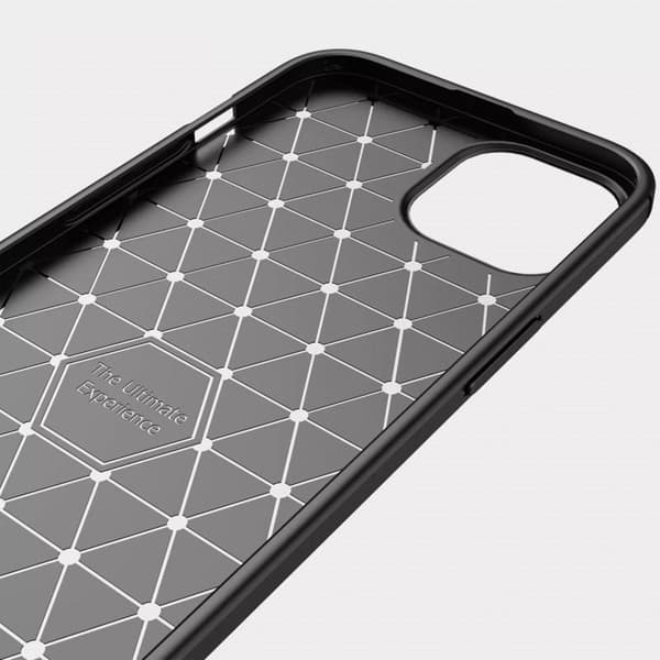 iPhone 14 Plus Stöttåligt Skal SlimCarbon Svart