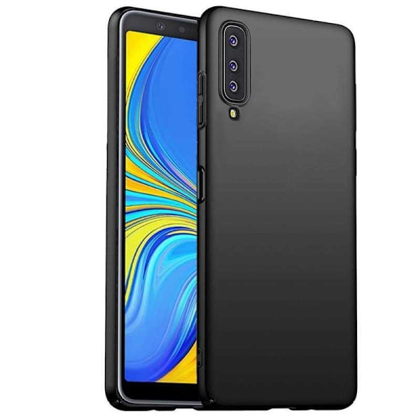 Samsung A7 2018 Ultra tyndt matsort cover Basic V2 Black