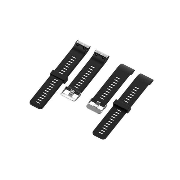 Garmin Forerunner 30 & 35 Stilren Silikon Armband Runnr Svart