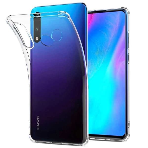 Huawei P30 Lite Iskunvaimennus Silikoni Shell Iskunvaimennin Transparent