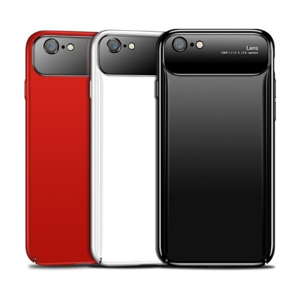 iPhone 8 Plus Ultra tynd stødabsorberende skal Blanc Black