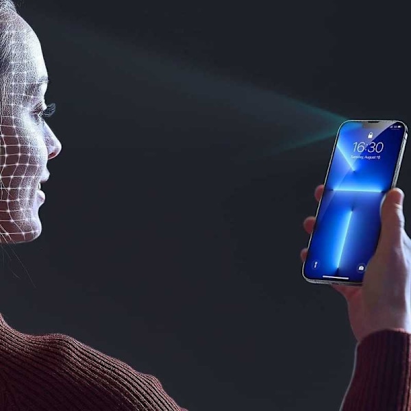 2-PACK iPhone 13 / 13 Pro hærdet glas 0,26 mm 2,5D 9H med installationsramme Transparent