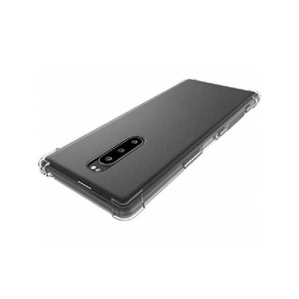 Sony Xperia 1 stødabsorberende silikone Shell Shockr Transparent