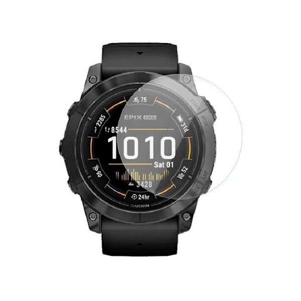 Näytönsuoja Karkaistu lasi 0,26mm 9H Garmin Epix Pro 51mm