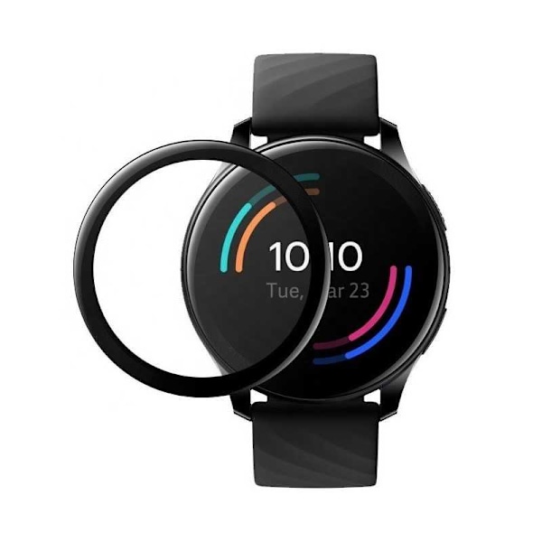 2-PACK OnePlus Watch FullFrame 3D Härdat glas 0.26mm 9H Transparent