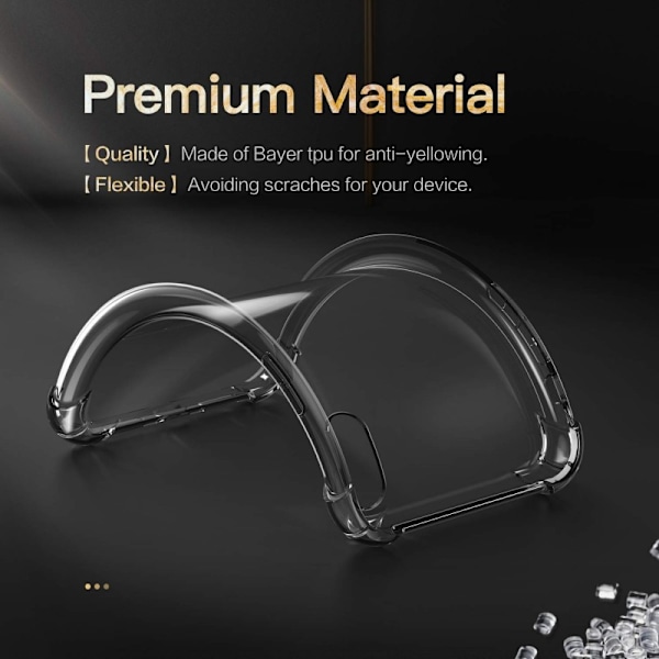 iPhone XS Max stødabsorberende silikone Shell Shockr Transparent