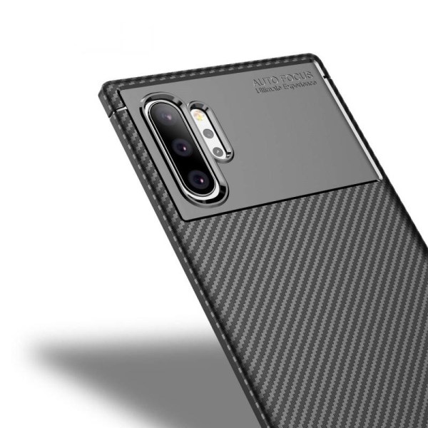 Samsung Note 10 Iskunkestävä suojus FullCarbon V4 Black
