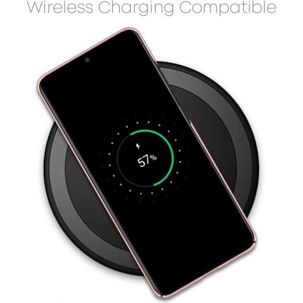 Samsung S20 Ultra -kumipinnoitettu kansi Basic V2 Pink gold