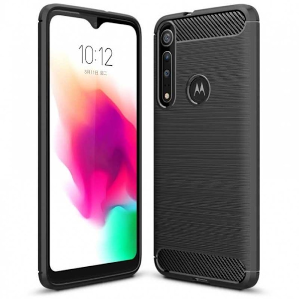 Motorola One Macro Shockproof Shell SlimCarbon Black