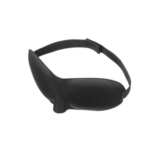 2in1 Sovmask inkl. Öronproppar Svart