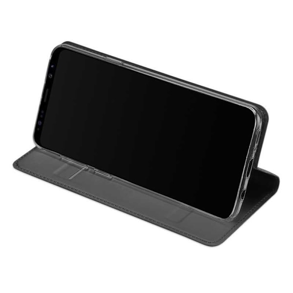 Samsung S9 Plus Flipfodral Skin Pro med Kortfack Svart