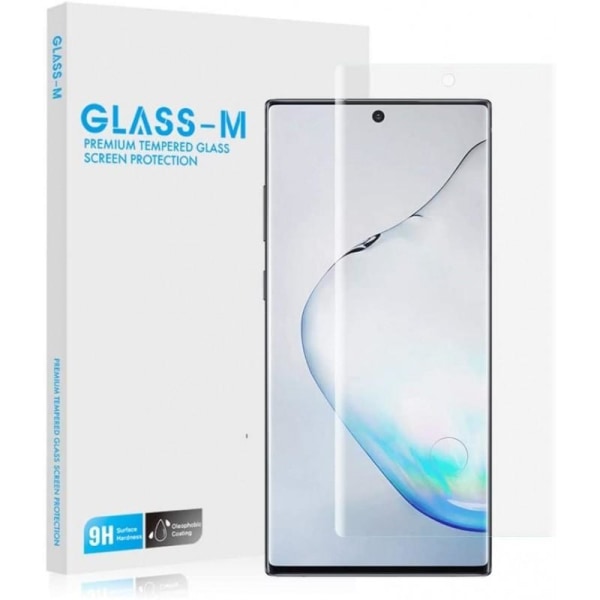 Samsung Note 10 3D 0,26 mm 9H hærdet glas Transparent
