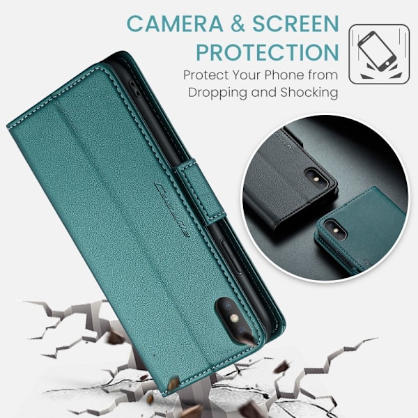 CaseMe Skin Pro Fodral iPhone X / XS - Grön