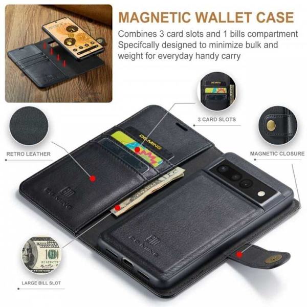 Mobil pung Magnetic DG Ming Google Pixel 7A Black