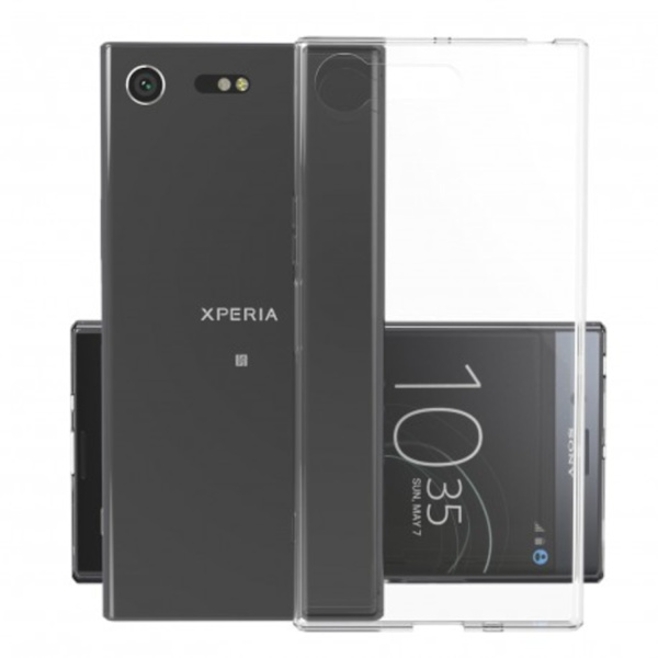 Xperia XZ1 Stötdämpande Silikon Skal Simple® Transparent