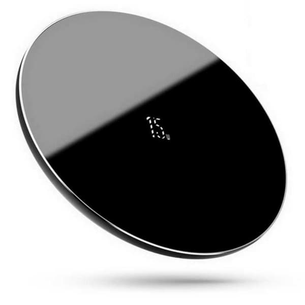 Qi Wireless Charger Baseus Simple 15W Vit