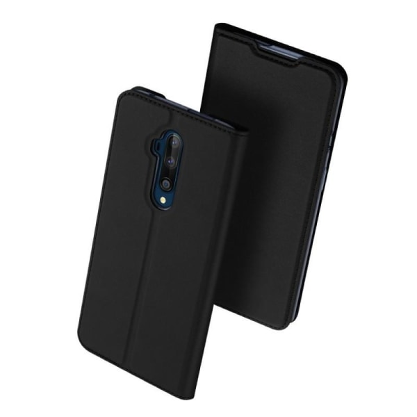 OnePlus 8 Flipfodral Skin Pro med Kortfack Svart