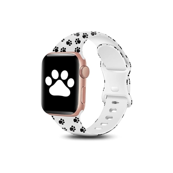 Apple Watch 30mm / 40mm / 41mm Trendikäs Premium Dalmatin -ranne
