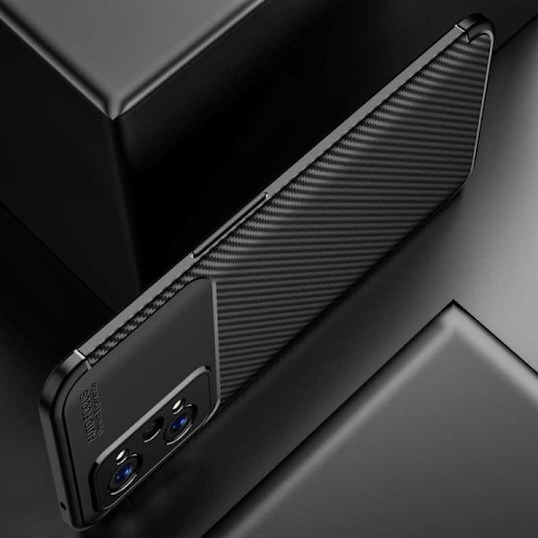 Realme GT 2 / GT Neo 2 Stöttåligt Slimmat Skal FullCarbon V4 Svart
