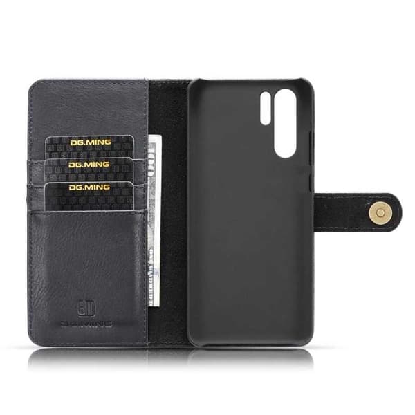 Mobilplånbok Magnetisk DG Ming Huawei P30 Pro (VOG-L29) Svart