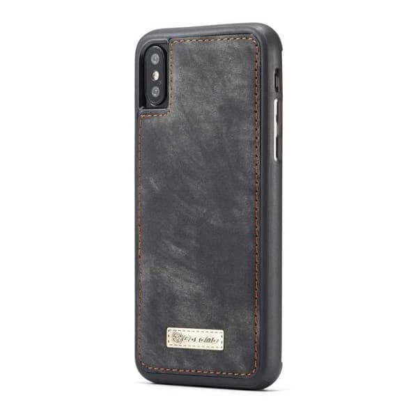 Multi-slot Flipfodral Apple iPhone XS Max Svart