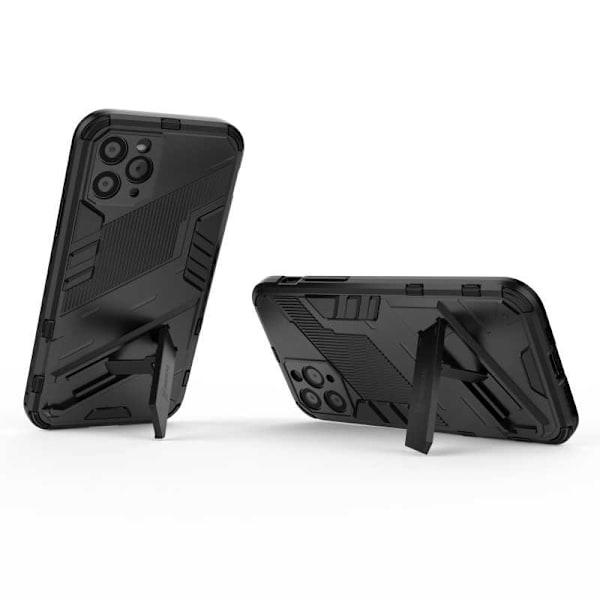 iPhone 11 Pro stødsikkert etui med Kickstand ThinArmor V2 Svart
