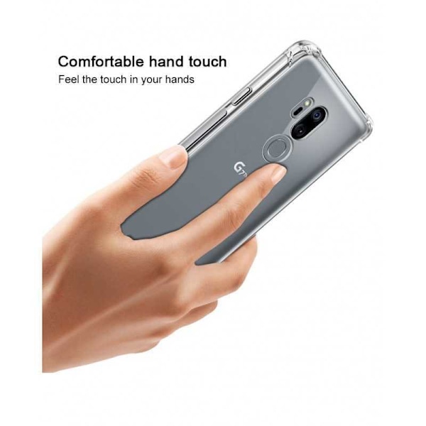 HTC U12 Plus stødabsorberende silikone Shell Shockr Transparent