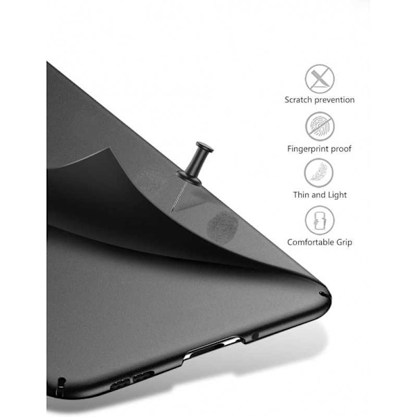 Oneplus 10T Ultratunt Mattsvart Skal Basic V2
