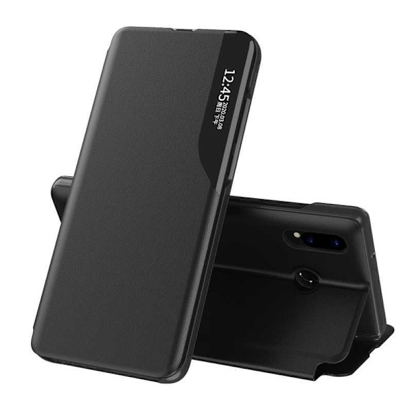 Huawei P30 Pro Stilfuldt Smart View Case - Sort Black