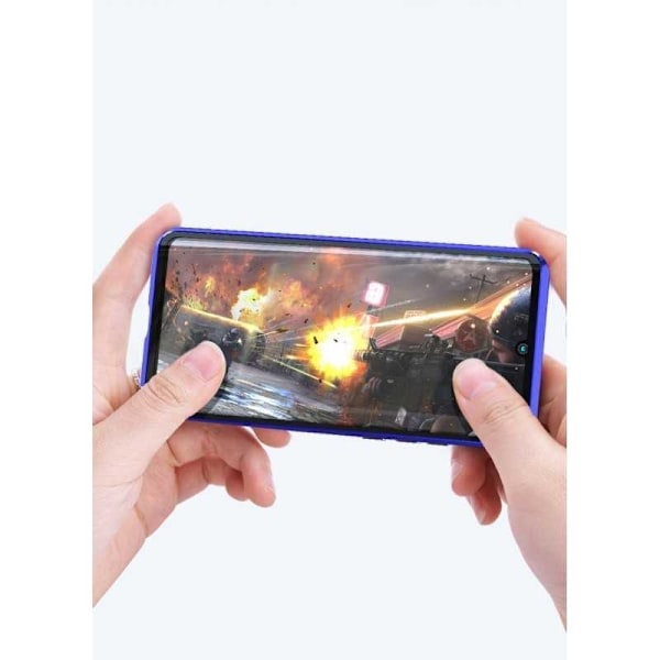 Huawei P20 Pro Heltäckande Premium Skal Glassback V4 Svart