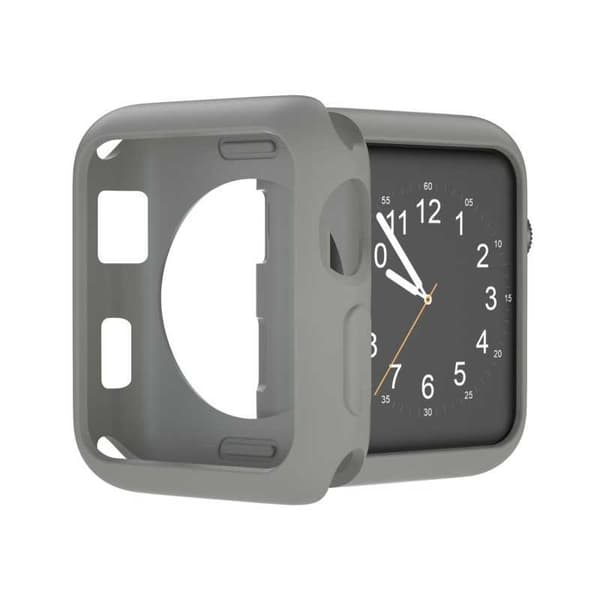 2-PACK Mjukt Bumperskal Apple Watch SE 40mm Grå