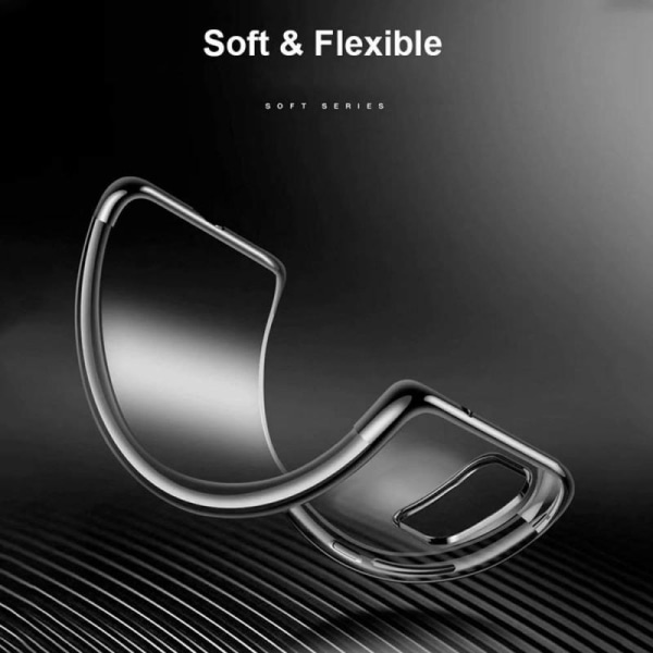 Samsung S20 Plus eksklusivt støtdempende gummihud V2 Black