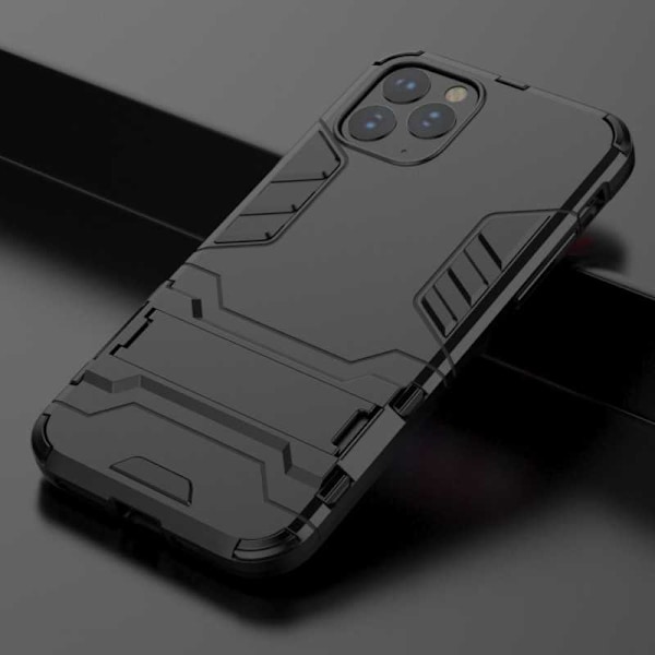 iPhone 11 Pro Max Iskunkestävä kotelo jalustalla ThinArmor Black