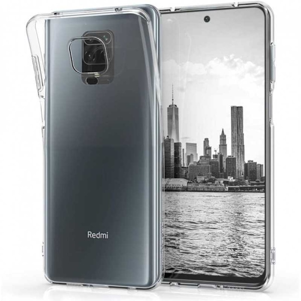 Redmi Note 9S & 9 Pro iskuja vaimentava pehmeä kansi Simple Transparent